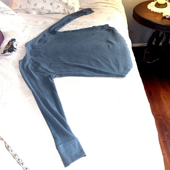 Women's Long Sleeve Waffle Thermal Tee TXL Eddie Bauer - Picture 8 of 8